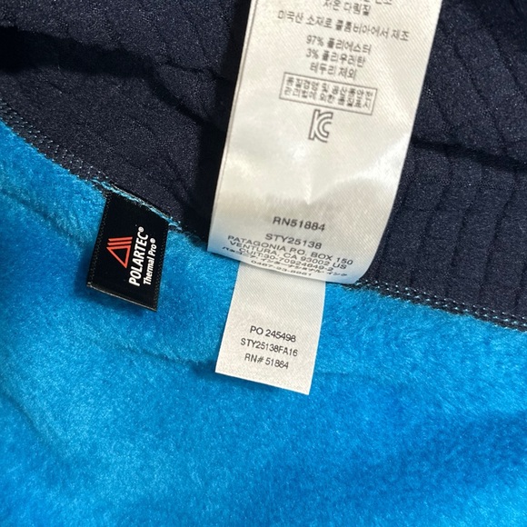 Patagonia Men’s R2 Jacket in Grecian Blue NWT [BB117] - Picture 10 of 10